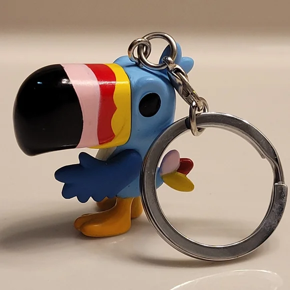 Toucan Sam Kelloggs Fruit Loops Funko Pocket Pop Vinyl Minifigure Keychain 2020 - Picture 7 of 16